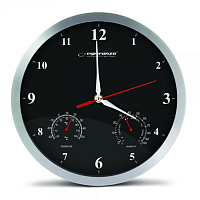 Настінний годинник ESPERANZA EHC008K CLOCK WASHINGTON BLACK в Notebooker.ua