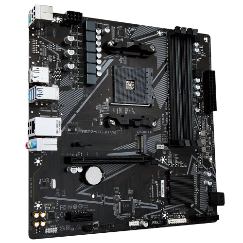 Материнська плата GIGABYTE A520M DS3H V2 в Ноутбукер.ua фото 3