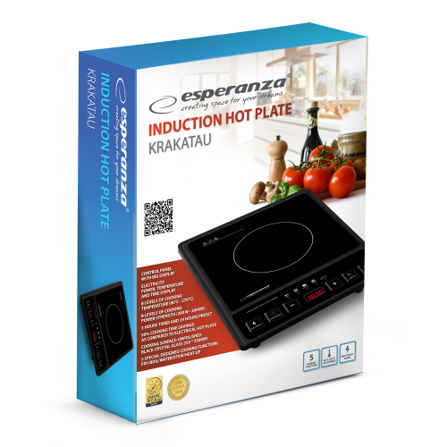 Електроплитка ESPERANZA EKH011 Induction Hot Plate в Ноутбукер.ua фото 4