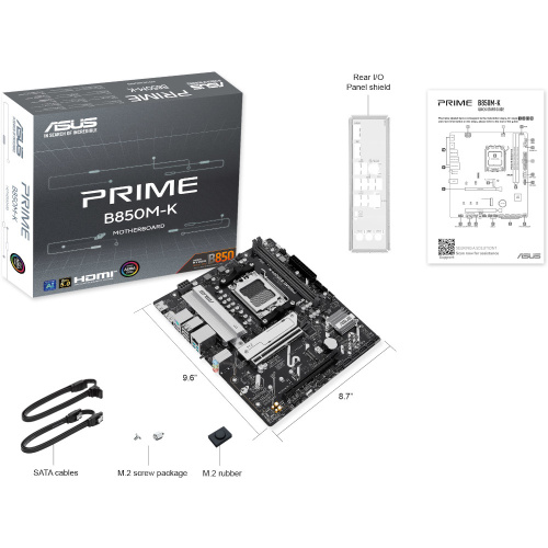 Материнська плата ASUS PRIME B850M-K в Ноутбукер.ua фото 8