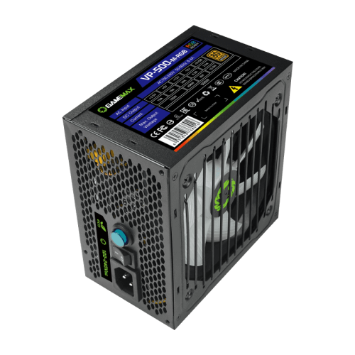 Блок живлення GAMEMAX VP-500-M-RGB в Ноутбукер.ua фото 3