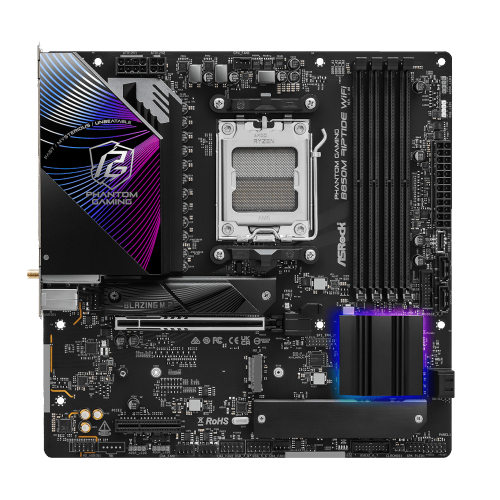Материнська плата ASROCK B850M RIPTIDE WIFI в Notebooker.ua фото 2 Материнська плата ASROCK B850M RIPTIDE WIFI в Notebooker.ua фото 2