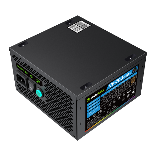 Блок живлення GAMEMAX VP 700S BK-RGB в Ноутбукер.ua фото 28
