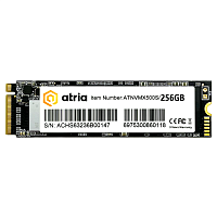 Накопичувач SSD ATRIA ATNVMX500S/256 в Notebooker.ua