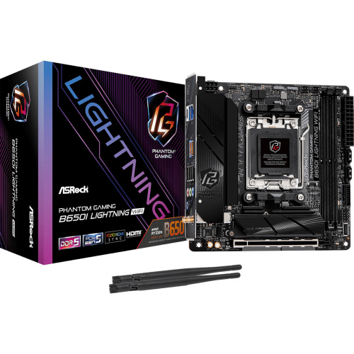 Материнська плата ASROCK B650I LIGHTNING WIFI в Notebooker.ua фото 2