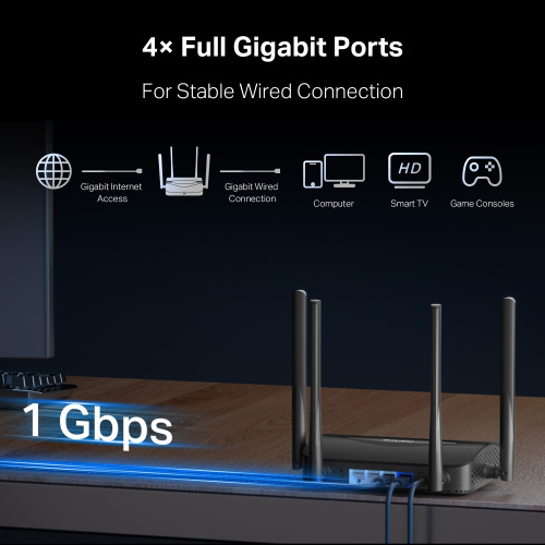 Wi-Fi роутер MERCUSYS MR25BE в Ноутбукер.ua фото 6