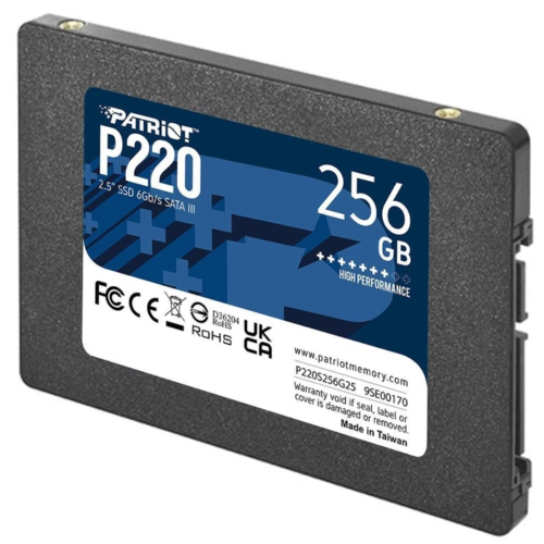 Накопичувач SSD PATRIOT P220S256G25 в Ноутбукер.ua фото 3