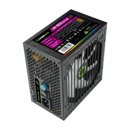 Блок живлення GAMEMAX VP-800-M-RGB в Ноутбукер.ua фото 4