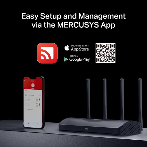 Wi-Fi роутер MERCUSYS MR27BE в Ноутбукер.ua фото 8