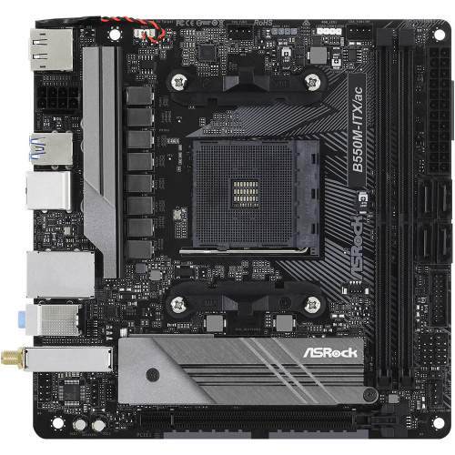 Материнська плата ASROCK B550M-ITX/AC в Notebooker.ua