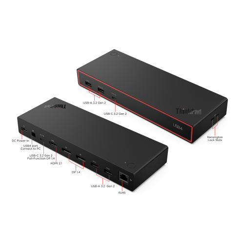 Док станція LENOVO USB4 Dock 5000 (40BF0100EU) в Notebooker.ua фото 8