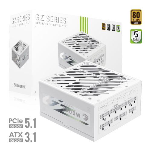 Блок живлення GAMEMAX GZ 1000G WH в Ноутбукер.ua фото 2
