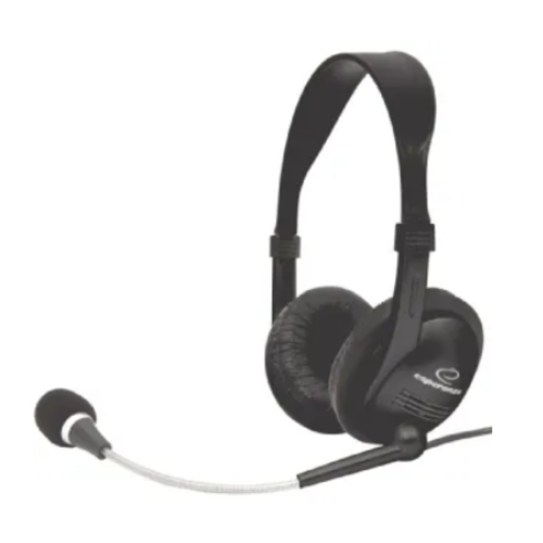 Стереогарнітура ESPERANZA Headset EH115 Black в Ноутбукер.ua