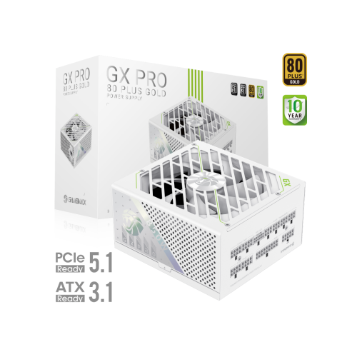 Блок живлення GAMEMAX GX PRO 850G WH в Notebooker.ua фото 2
