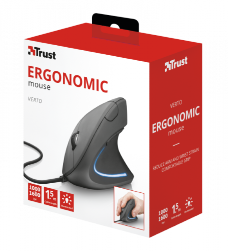  TRUST Verto Ergo Mouse (22885) в Ноутбукер.ua фото 7