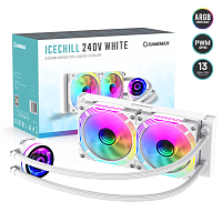 Кулер для процесора GAMEMAX IceChill 240V White в Ноутбукер.ua