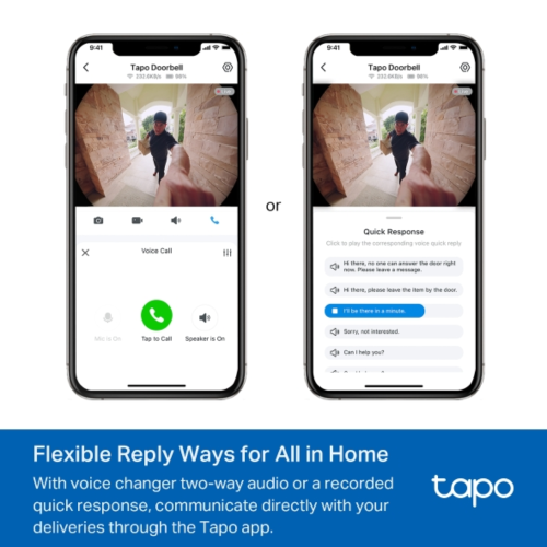 Відеодзвоник  TP-LINK Tapo D235 в Ноутбукер.ua фото 7