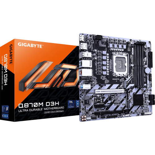 Материнська плата GIGABYTE Q870M D3H в Notebooker.ua фото 2