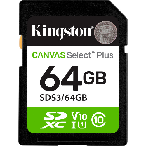 Карта пам'яті KINGSTON SDS3/64GB в Notebooker.ua