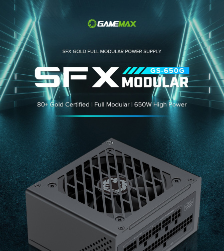 Блок живлення GAMEMAX GS-650G Black в Notebooker.ua фото 9