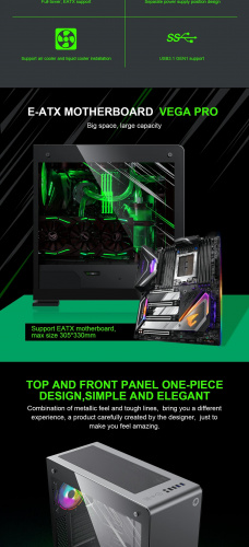 Корпус GAMEMAX VEGA PRO GY в Notebooker.ua фото 26 Корпус GAMEMAX VEGA PRO GY в Notebooker.ua фото 26