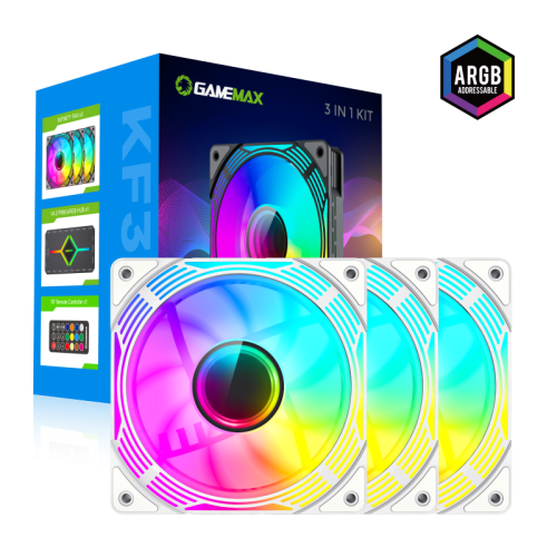 Кулер GAMEMAX KF300 WH в Notebooker.ua фото 12