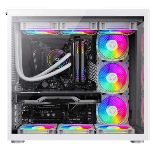 Корпус GAMEMAX Infinity White в Ноутбукер.ua фото 4