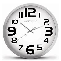 Настінний годинник ESPERANZA EHC013W CLOCK ZURICH WHITE в Notebooker.ua