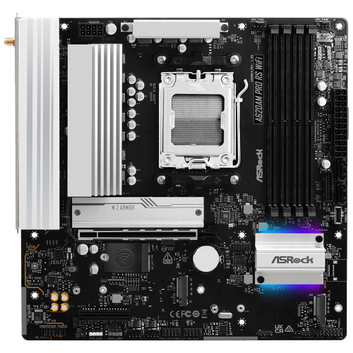 Материнська плата ASROCK A620AM PRO RS WIFI в Notebooker.ua Материнська плата ASROCK A620AM PRO RS WIFI в Notebooker.ua