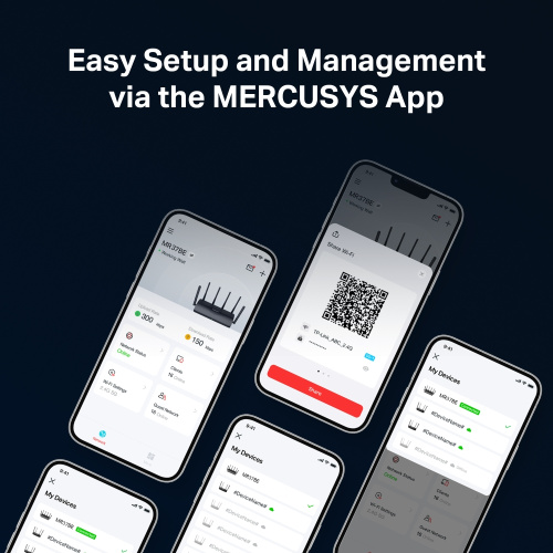 Wi-Fi роутер MERCUSYS MR37BE в Ноутбукер.ua фото 9