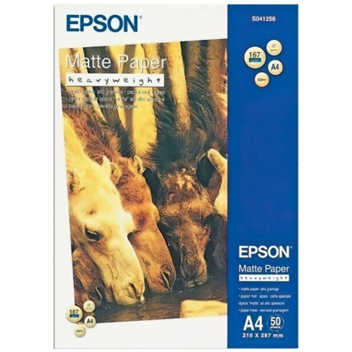 Папір EPSON Matte Paper Heavy Weight, DIN  (C13S041256) в Ноутбукер.ua