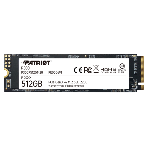 Накопичувач SSD PATRIOT P300P512GM28 в Ноутбукер.ua