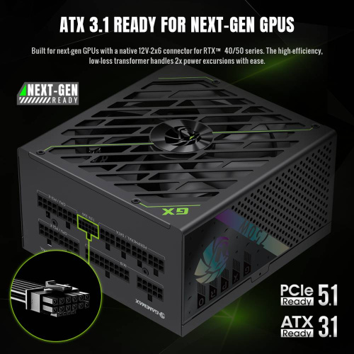 Блок живлення GAMEMAX GX PRO 750G в Notebooker.ua фото 6 Блок живлення GAMEMAX GX PRO 750G в Notebooker.ua фото 6