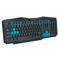  ESPERANZA Keyboard EGK201 Blue USB LED (EGK201BUA) в Notebooker.ua