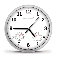 Настінний годинник ESPERANZA EHC016W CLOCK  LYON WHITE в Notebooker.ua