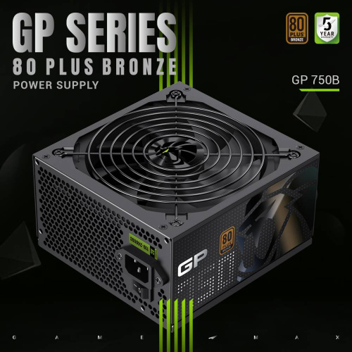 Блок живлення GAMEMAX GP 750B в Ноутбукер.ua фото 2