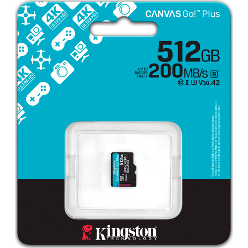 Карта пам'яті KINGSTON SDCG4/512GBSP в Ноутбукер.ua фото 3