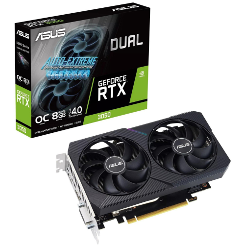 Відеокарта ASUS DUAL-RTX3050-O8G-V2 в Ноутбукер.ua