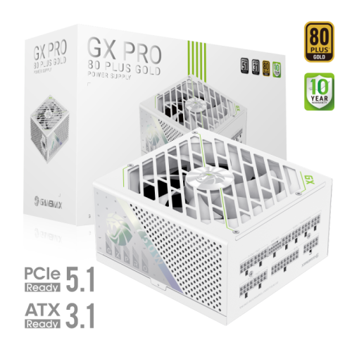 Блок живлення GAMEMAX GX PRO 750G WH в Notebooker.ua фото 17