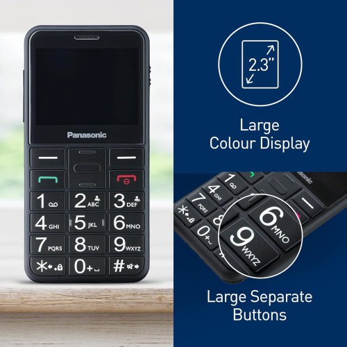 Мобільний телефон PANASONIC KX-TU155EXBN в Notebooker.ua фото 6