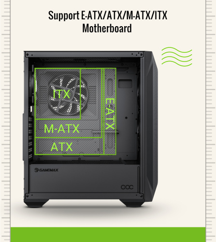Корпус GAMEMAX Brufen COC в Notebooker.ua фото 19