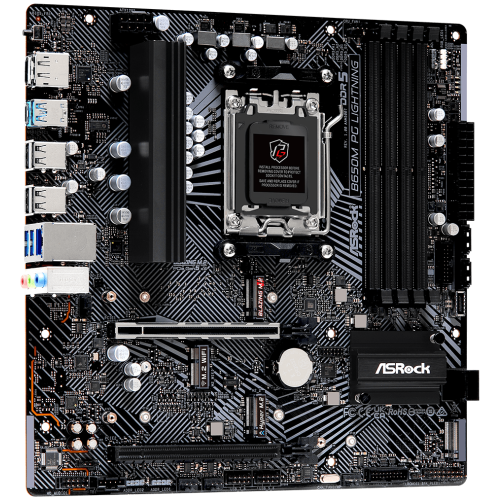 Материнська плата ASROCK B650M PG LIGHTNING в Ноутбукер.ua фото 3