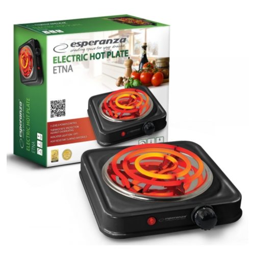 Електроплитка ESPERANZA EKH012K Electric Hot Plate в Ноутбукер.ua фото 2