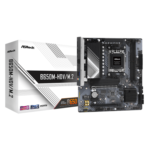 Материнська плата ASROCK B650M-HDV/M.2 в Notebooker.ua фото 5 Материнська плата ASROCK B650M-HDV/M.2 в Notebooker.ua фото 5