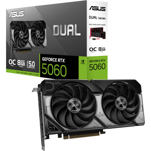 Відеокарта ASUS DUAL-RTX5060-O8G в Ноутбукер.ua