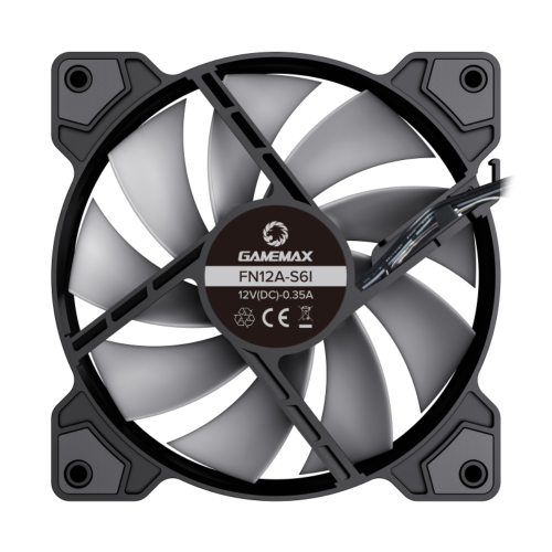 Кулер для корпуса GAMEMAX FN12A-S6I   в Notebooker.ua фото 6