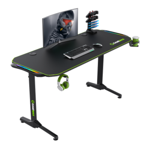 Геймерський стіл GAMEMAX D140 Carbon-RGB в Ноутбукер.ua