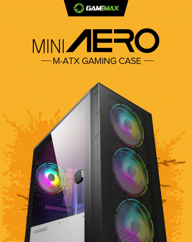 Корпус GAMEMAX Aero Mini в Notebooker.ua фото 12 Корпус GAMEMAX Aero Mini в Notebooker.ua фото 12