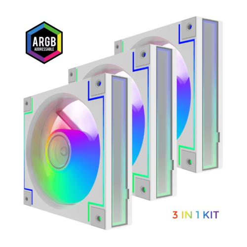 Кулер для корпуса GAMEMAX RD300 WH в Notebooker.ua