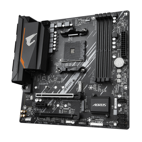 Материнська плата GIGABYTE B550M AORUS ELITE в Ноутбукер.ua фото 2